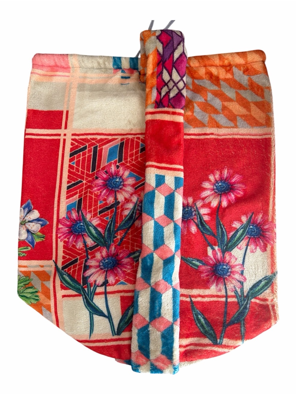 Johnny Was Multicolor Floral Drawstring Backpack - Picture 8 of 8